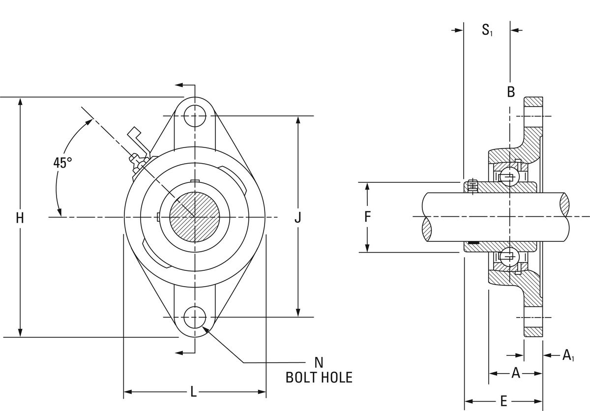Подшипник Timken YCJT1 15/16