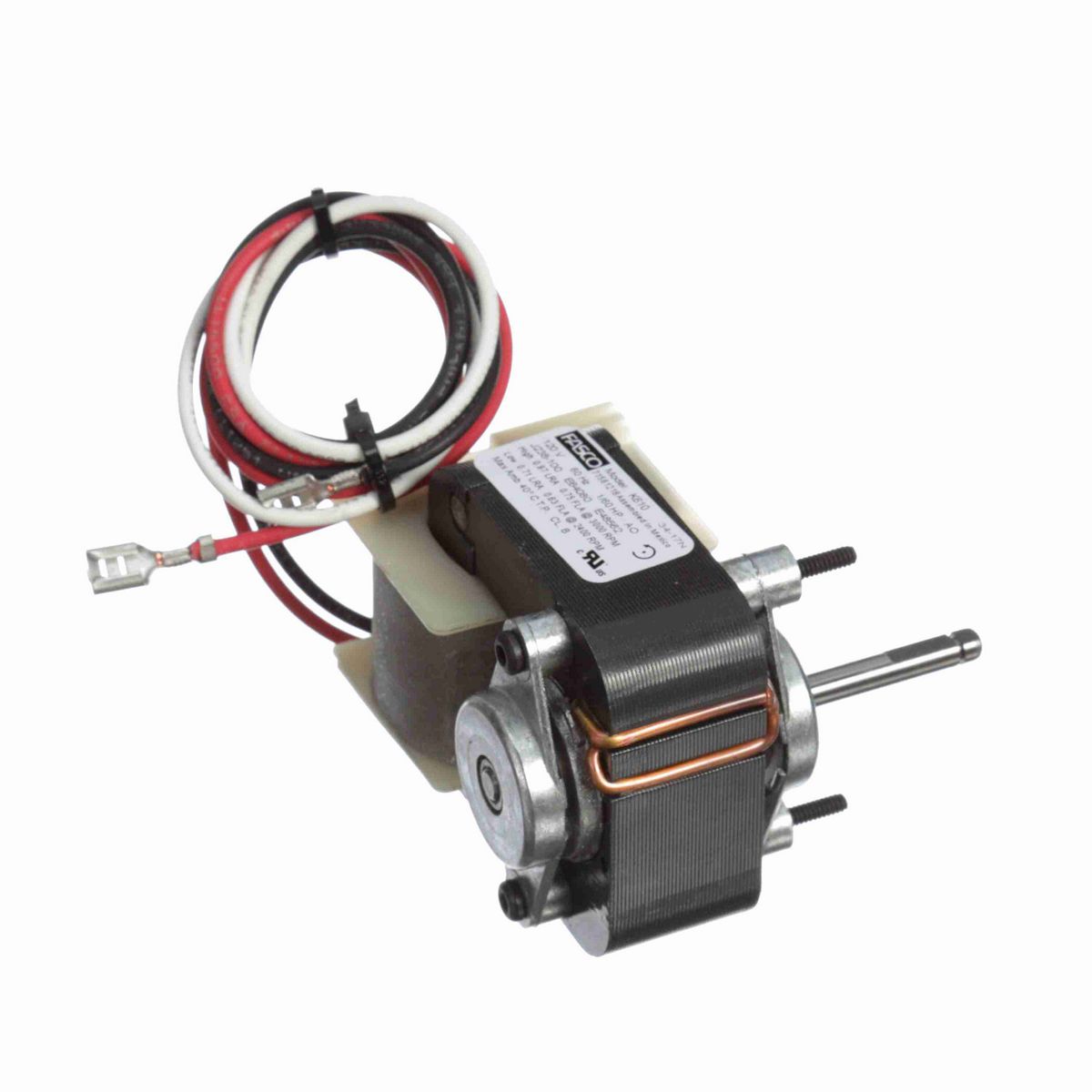 FASCO 1/60 HP C-Frame / Skeleton Motor, 3000 RPM, 2 Speed, 120 Volts, , OAO - K610