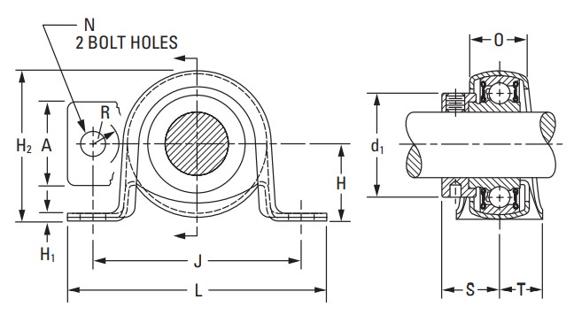 Подшипник Timken PB 7/8
