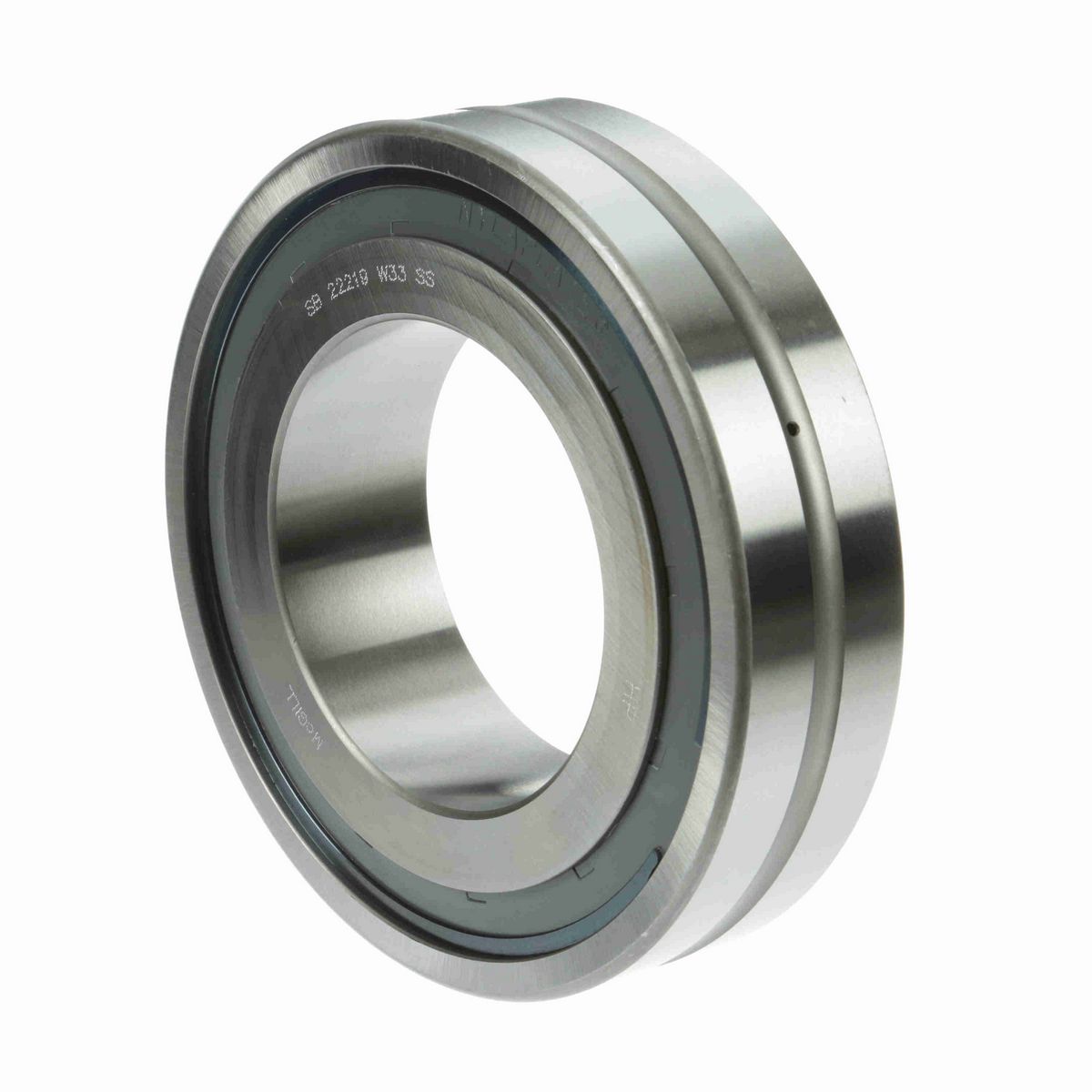 Радиальный сферический роликоподшипник McGill SPHERE-ROL SB 22219 W33 SS, с цилиндрическим отверстием, с уплотнением