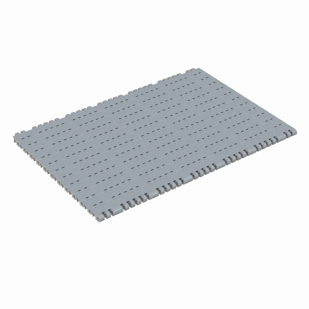 7705 Straight Running Solid Top, Material: Silver Platinum Series™ X, Width: 18in, Pitch: 1in - 10295398