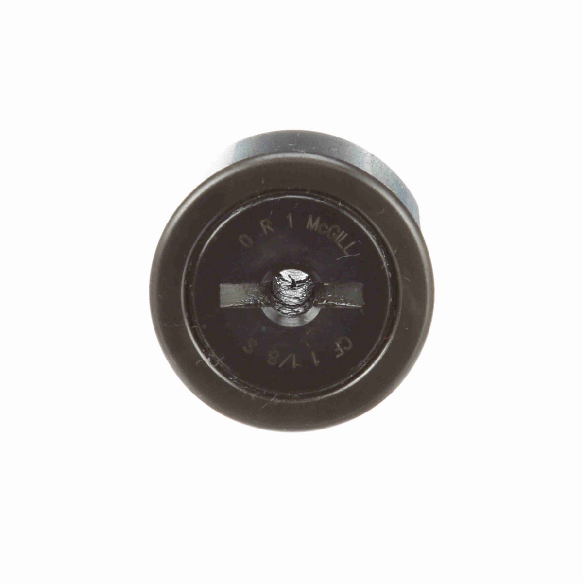 Опорный ролик с цапфой McGill CAMROL CF 1 1/8 S, цилиндрический, с уплотнением, со шлицем под отвёртку, дюймовый