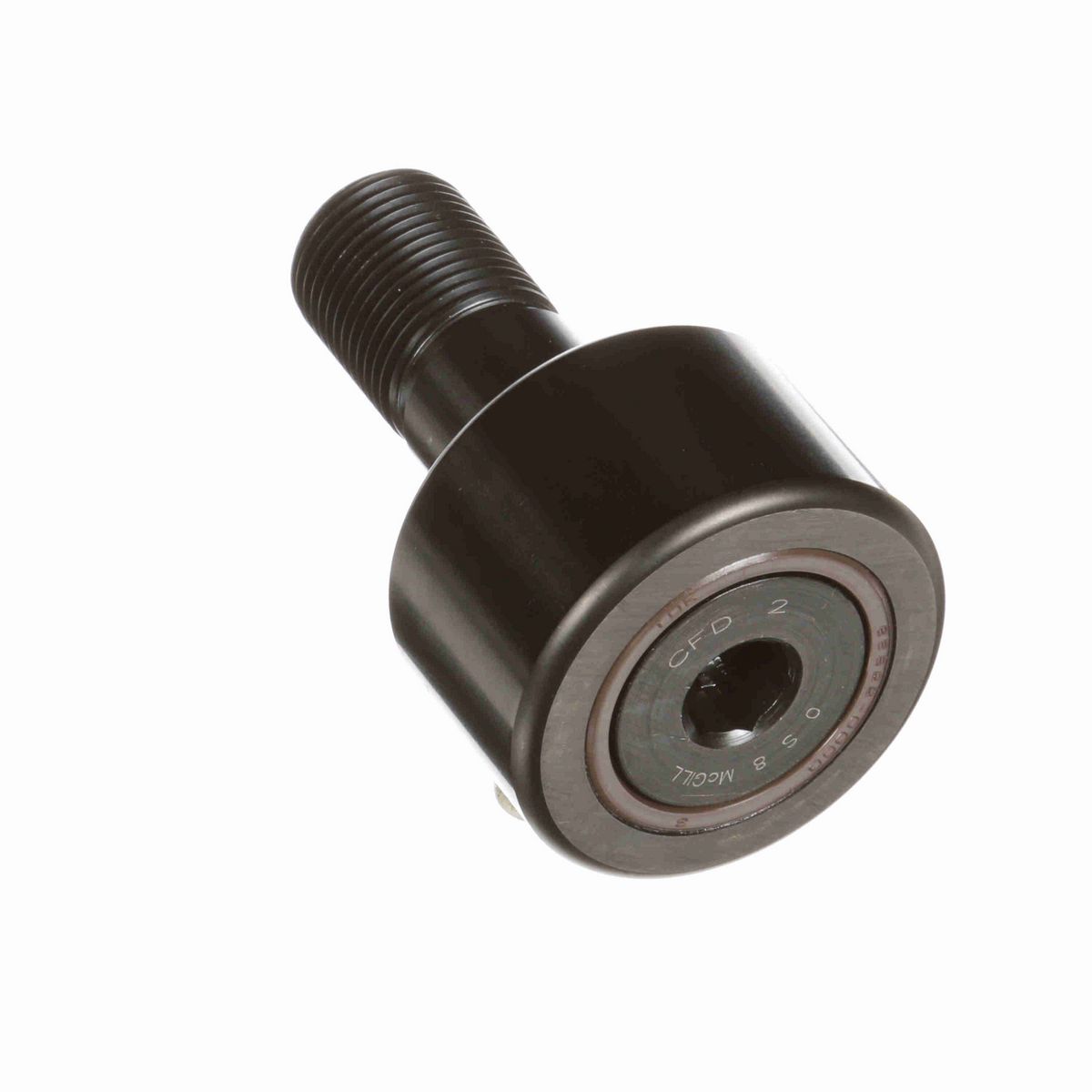 Опорный ролик с цапфой McGill HEAVY-DUTY CAMROL CFD 2, цилиндрический, повышенной грузоподъемности, с уплотнением, с шестигранным отверстием, дюймовый