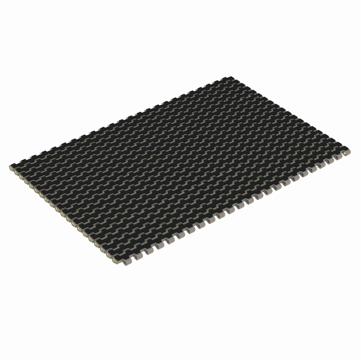 1505 RubberTop® Straight Running RubberTop®, Material: Grey Tough Composite, Width: 18in, Pitch: 15mm - TCF1505-18