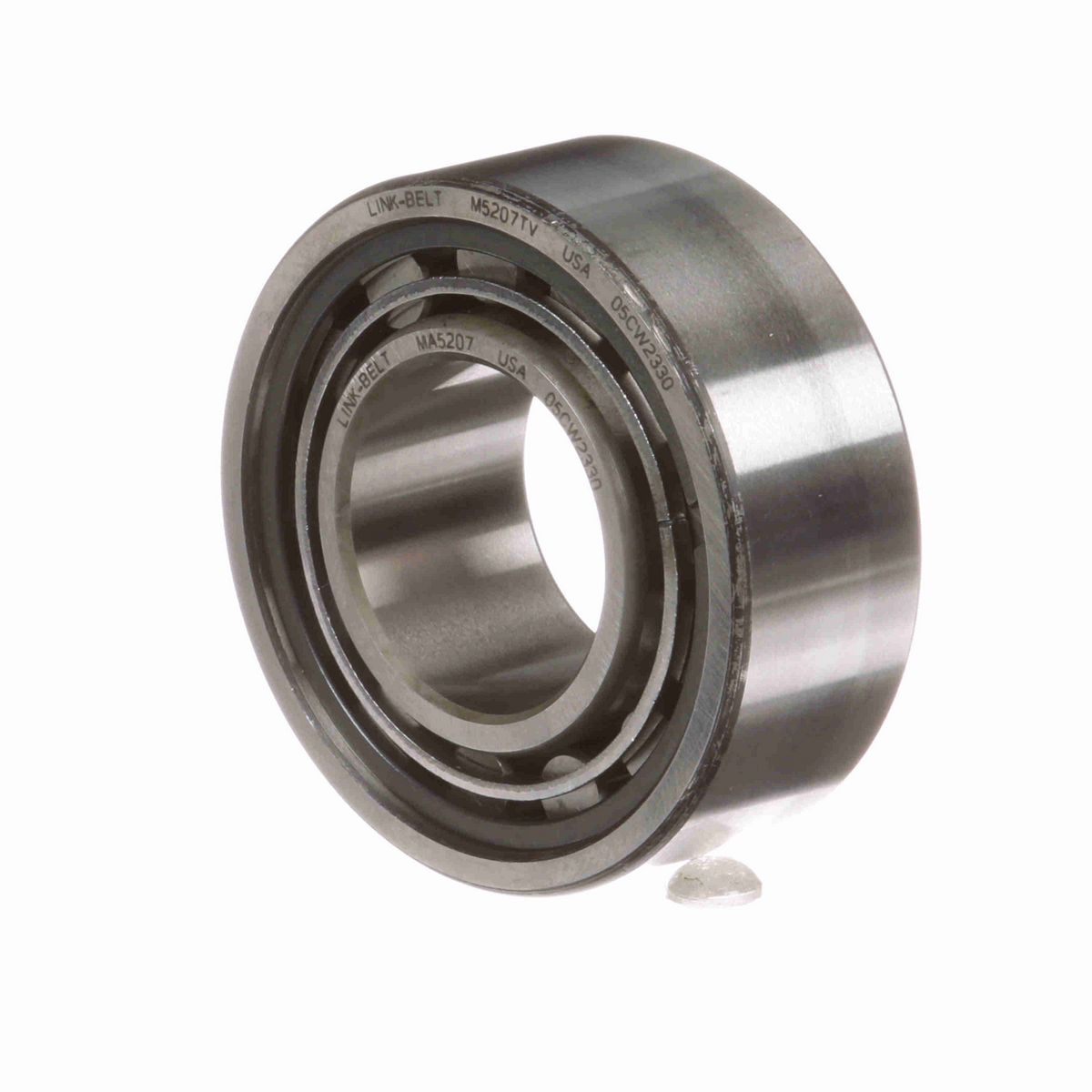Radial Cylindrical Roller Bearing – Caged Roller - Straight Bore - Unsealed - E-5207-B