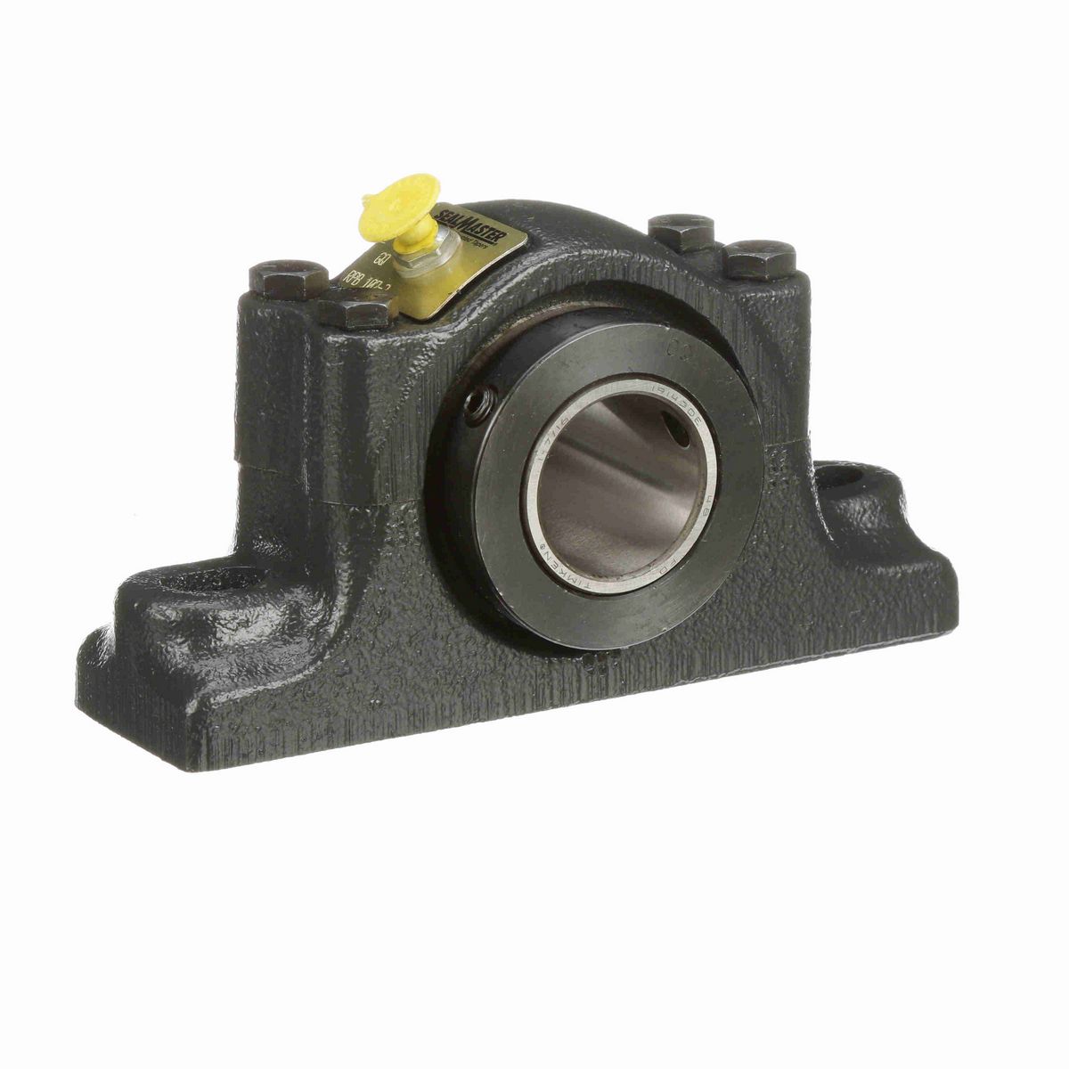 Sealmaster Mounted Cast Iron Two Bolt Pillow Block Tapered Roller - 52100 Bearing Steel - Double Collar Mount Lock - RPB 103-2