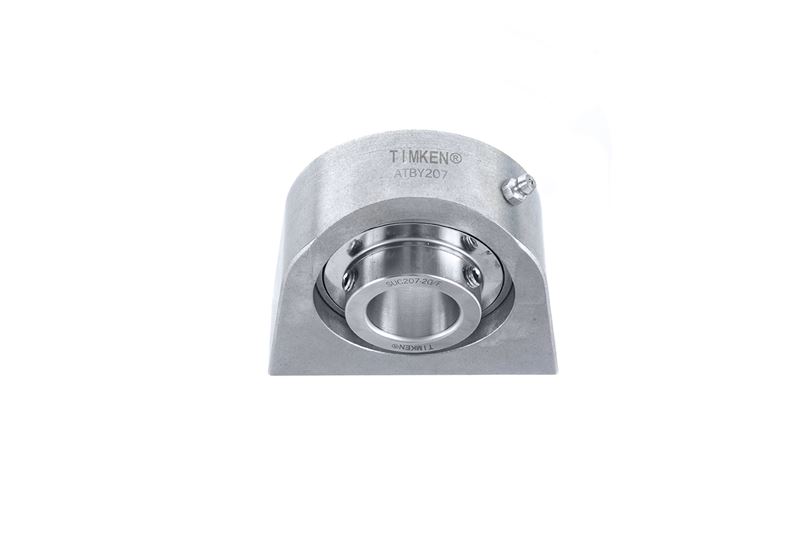 Corrosion-Resistant Tapped Base Mounted Bearings - Set Screw Locking Timken SUCATBYM204/F