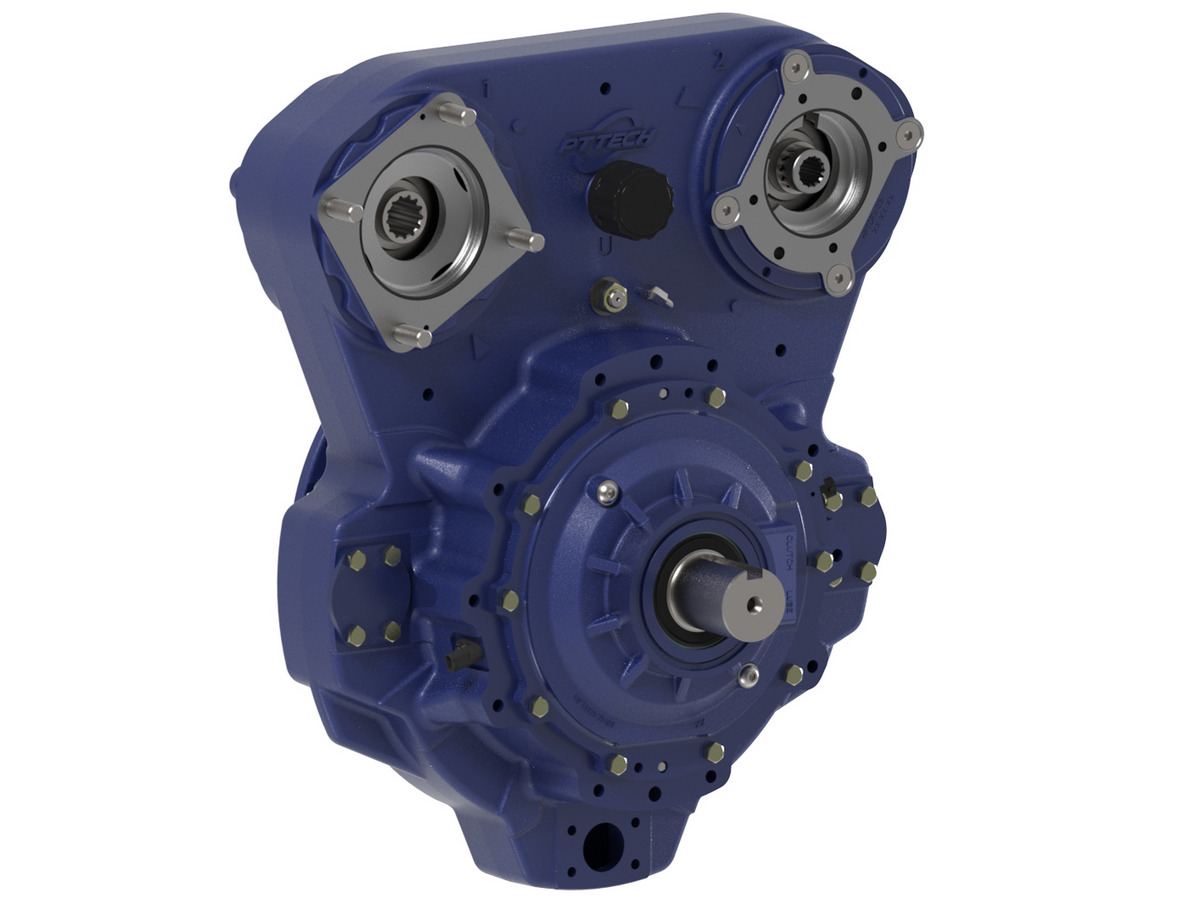 PT Tech HPTO31FX, SAE#2, PTO Clutch with 4 Pump Pads Timken HPTO31S2-4 Pump Pads