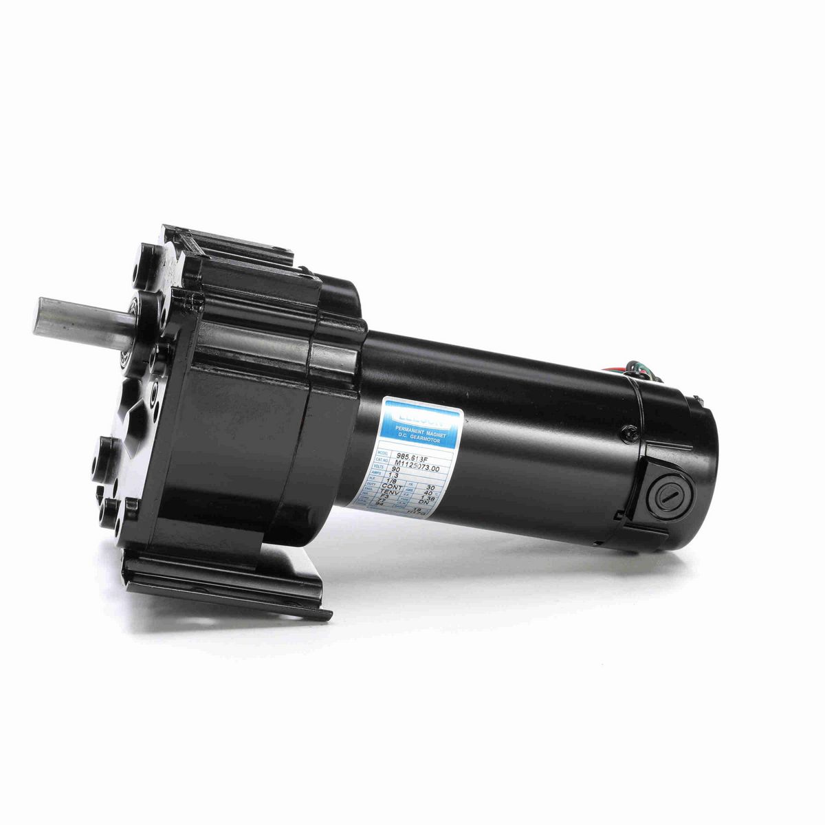 LEESON Parallel Shaft Gearmotor, 0.13 HP, 90 V, 94 RPM, 30 Frame, TENV - M1125073.00