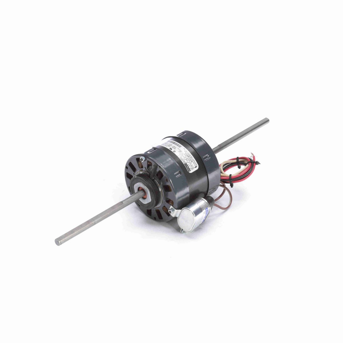 FASCO Fan Coil & Air Conditioner Motor, 1/3-1/5 HP, 1 Ph, 60 Hz, 230 V, 1050 RPM, 2 Speed, 42 Frame, OAO - D245