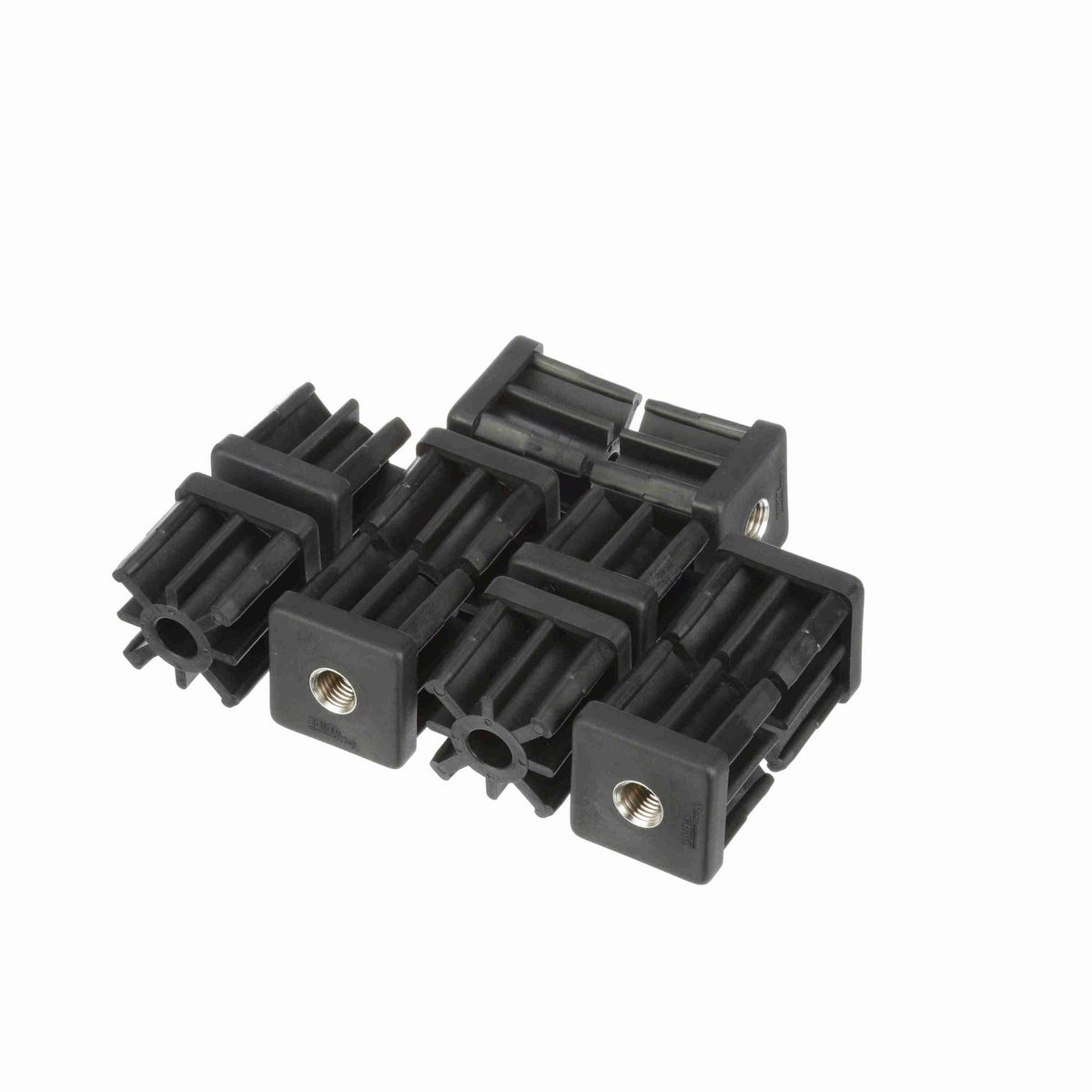 System Plast Tube End (Square); Series: VG-555, Thread: M16 for a 2 Sq. Tube - VG-555-BM16