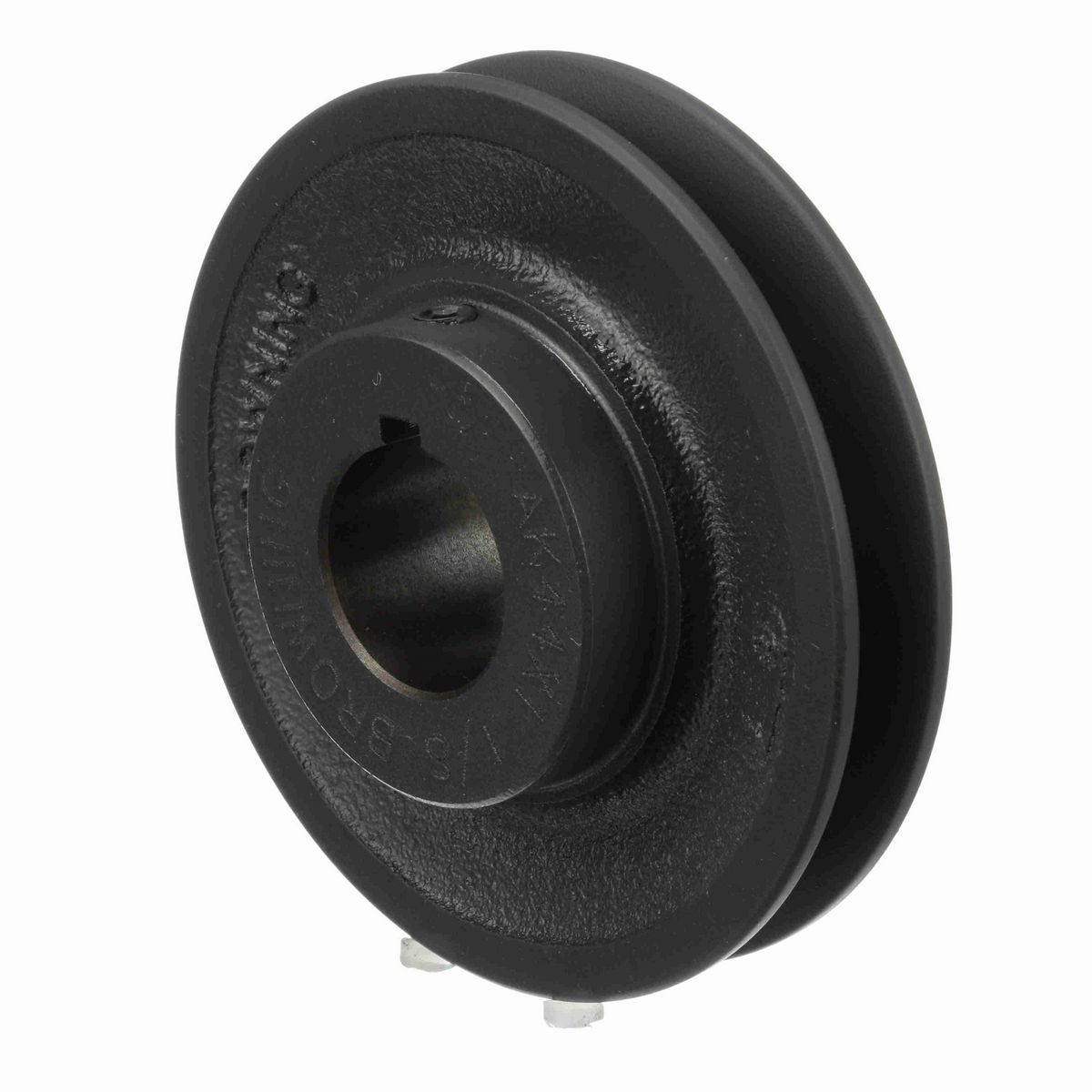 1 Groove Cast Iron FHP - Finished Bore Sheave - AK44X 1 1/8