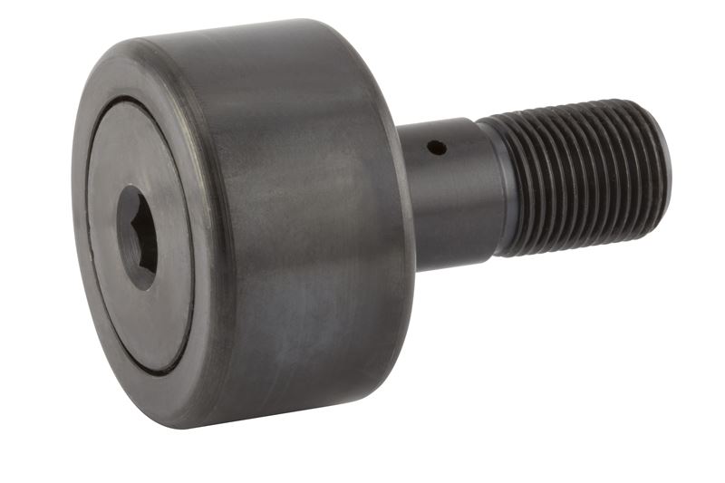 Игольчатый опорный ролик с цапфой RBC S56LW, цилиндрический, с уплотнением, с шестигранным отверстием