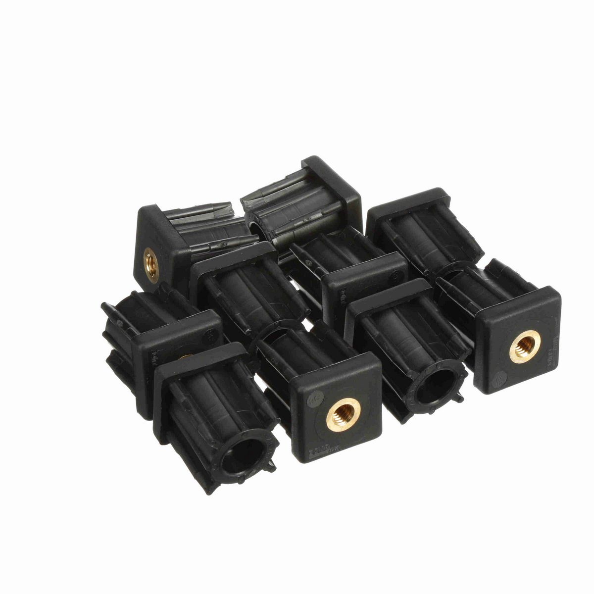 System Plast Tube End (Square); Series: VG-553, Thread: 3/8-16 for a 1-1/2 Sq. Tube - VG-553-B38