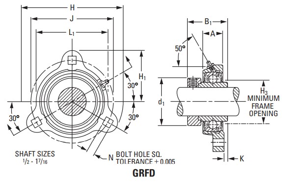 Подшипник Timken GRFD 15/16