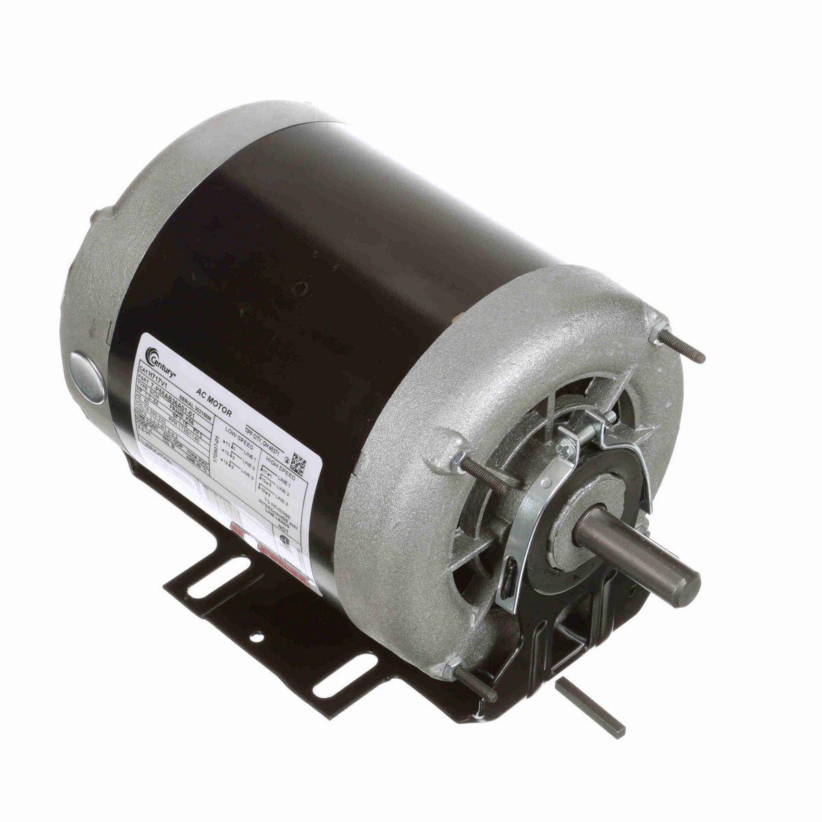Fan and Blower Motor, 1.0-.44 HP, 3 Ph, 60 Hz, 200-230 V, 1800 RPM, K56 Frame, ODP - H717V1