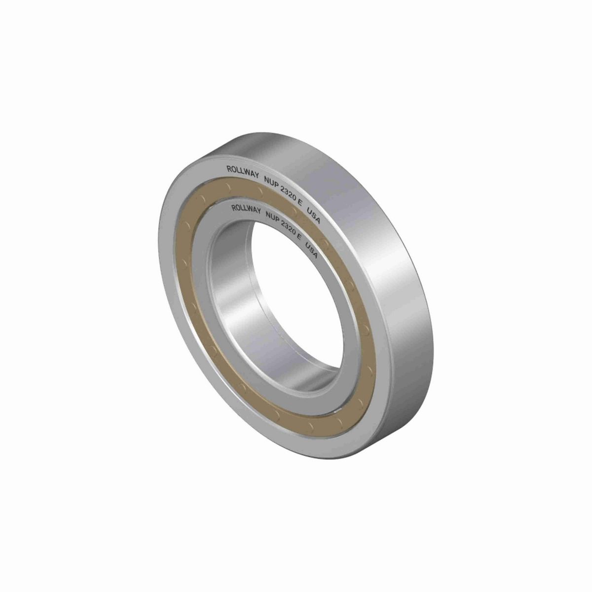 Rollway Radial Cylindrical Roller Bearing – Caged Roller - Straight Bore - Unsealed - NU 2311 EM C3
