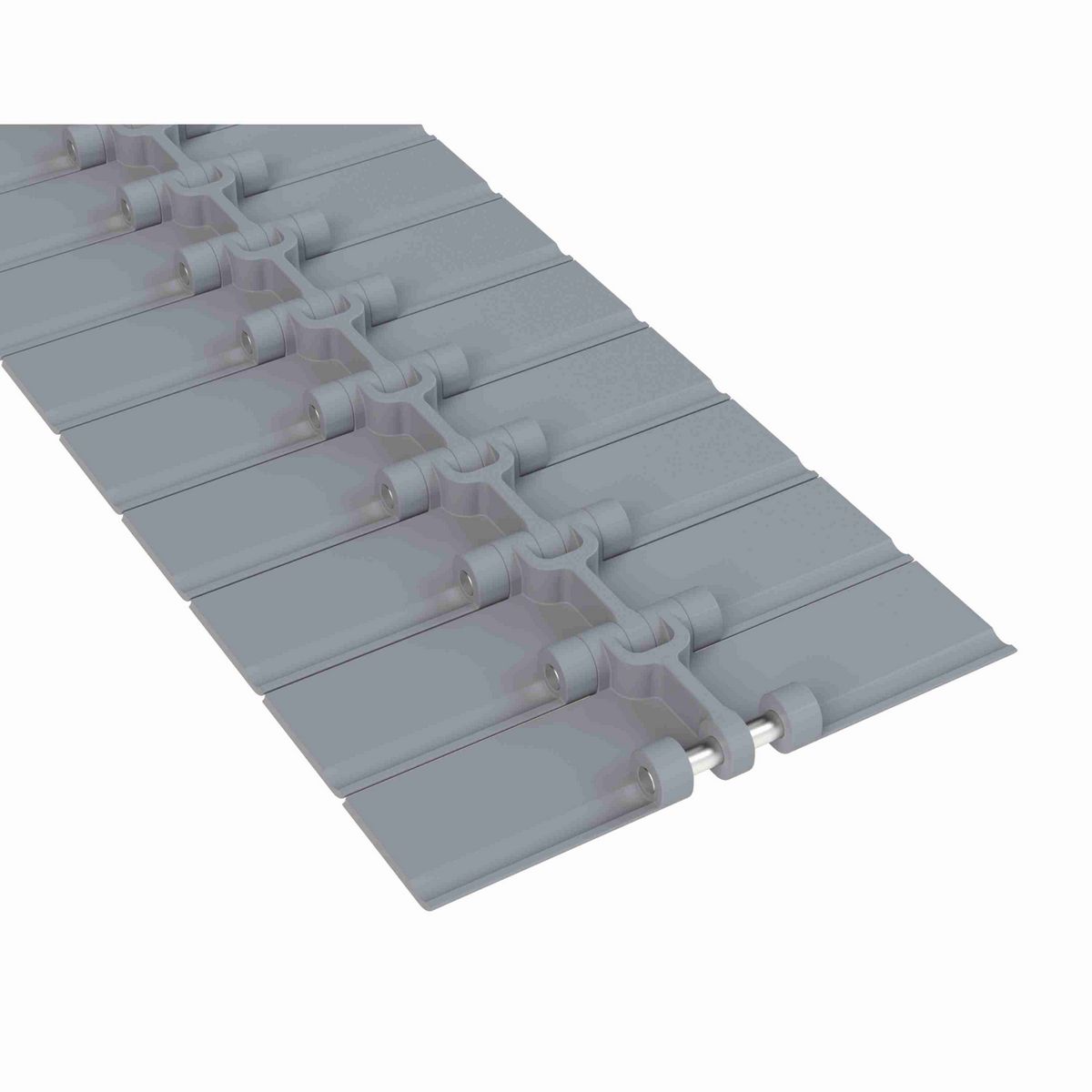 820 Straight Running Solid Top, Material: Silver Platinum Series™ X, Width: 7.5in, Pitch: 1.5in - 10291558