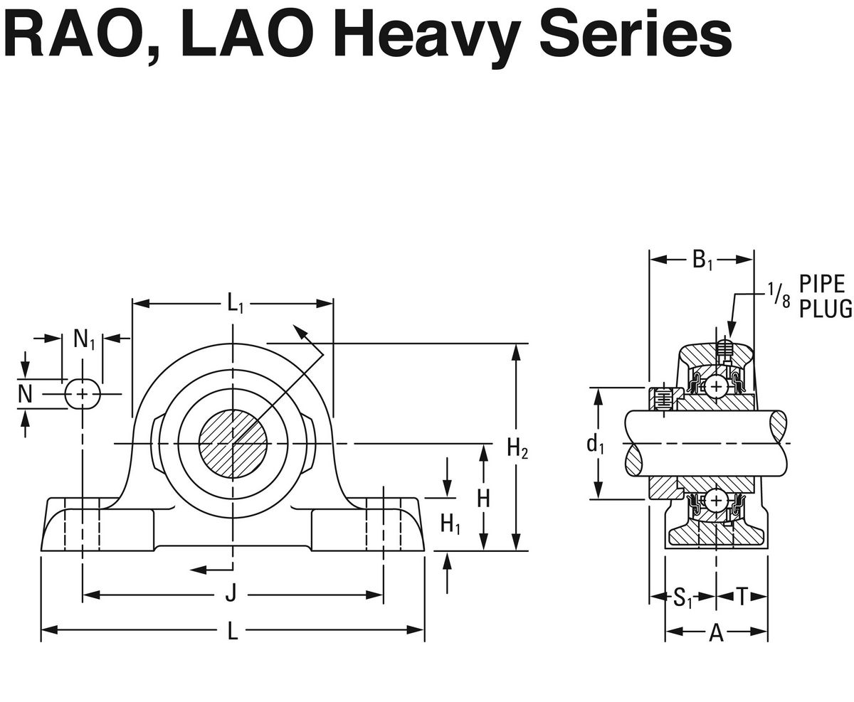 Подшипник Timken RAO1 15/16
