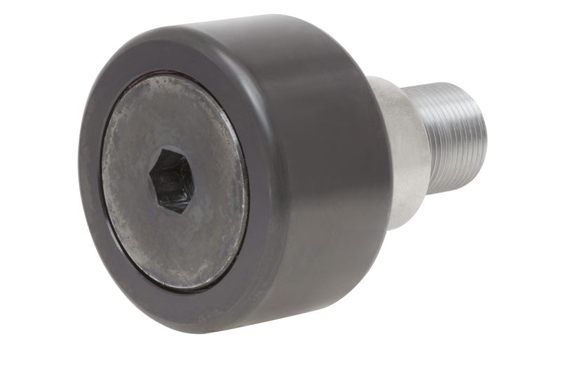 RBC Cam Follower, Standard Stud Type, Hex Head, Sealed, Outside Diameter with Eccentric Outer Ring S112LWX
