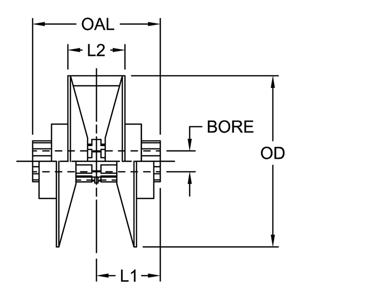 Model 22905 Spring-Loaded Driver Pulleys - Imperial Timken 68514437334