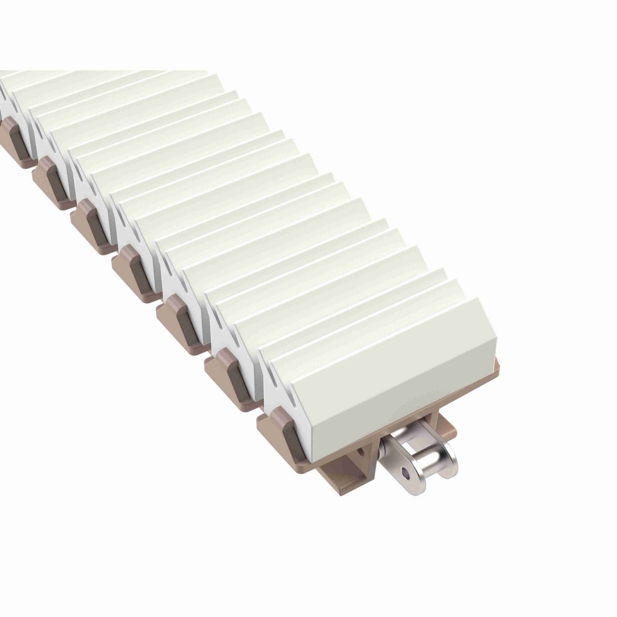 1873TAB SideGrip™ Side-flexing, Material: Tan Low Friction, Width: 3.75in, Pitch: 1.5in - 81426502