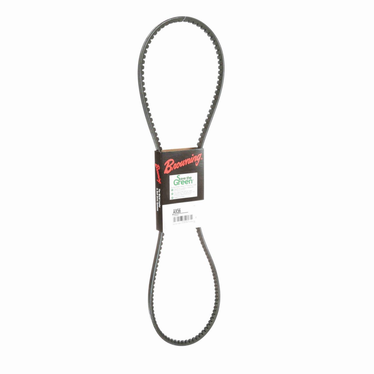 Browning EPDM Notched Belt 98% Efficient - AX56