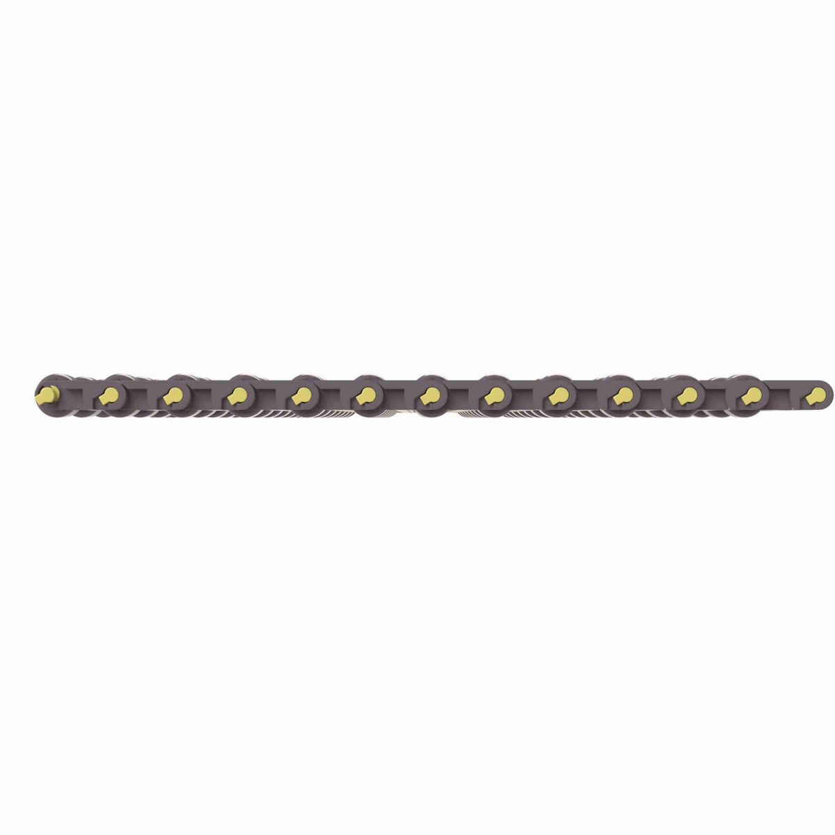 Rexnord 8503 Straight Running Low Backline Pressure, Material: Brown High Performance, Width: 15in, Pitch: 0.75in - 81445285