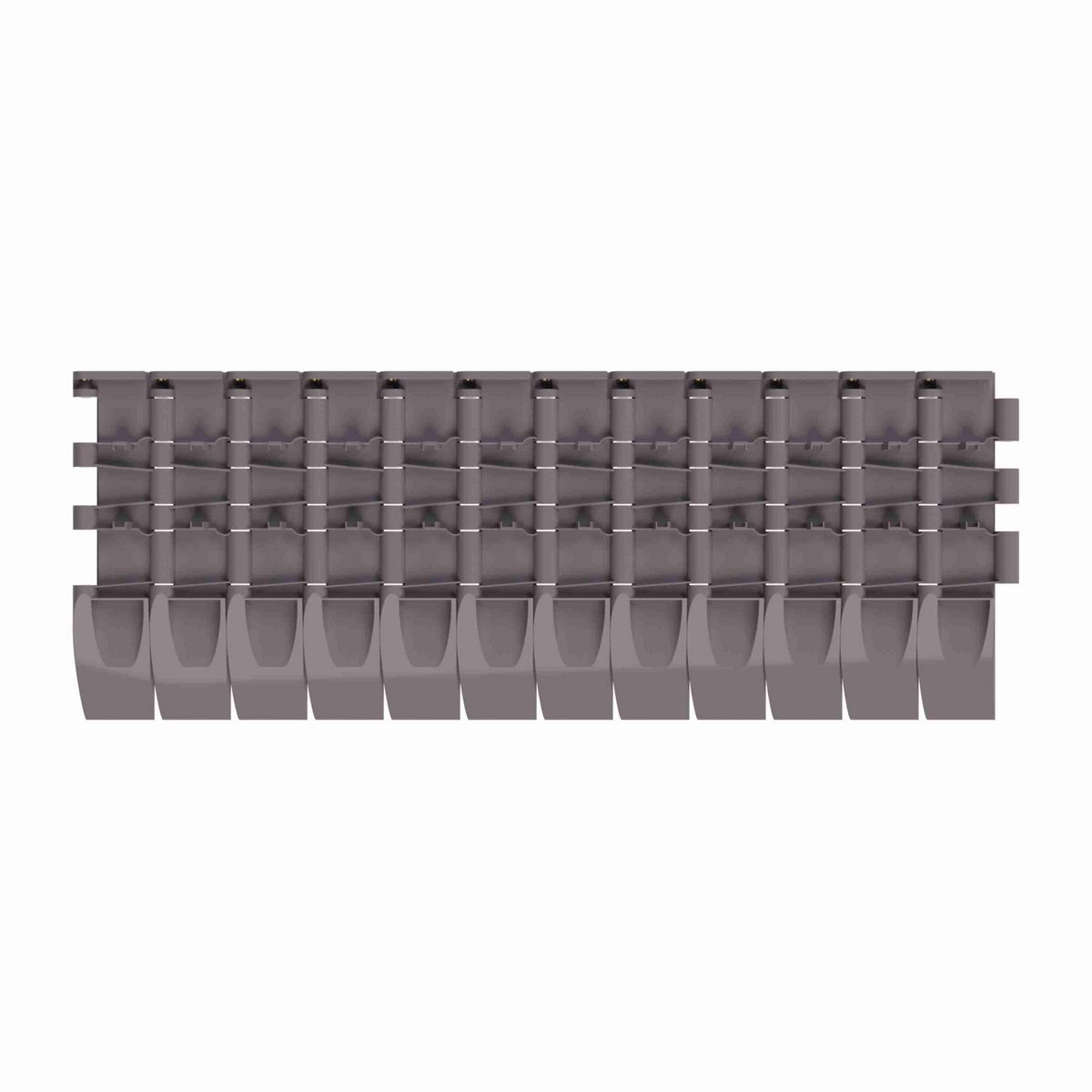 5705DTS Straight Running DTS®, Material: Brown High Performance, Width: 4.5in, Pitch: 1.5in - 81421371