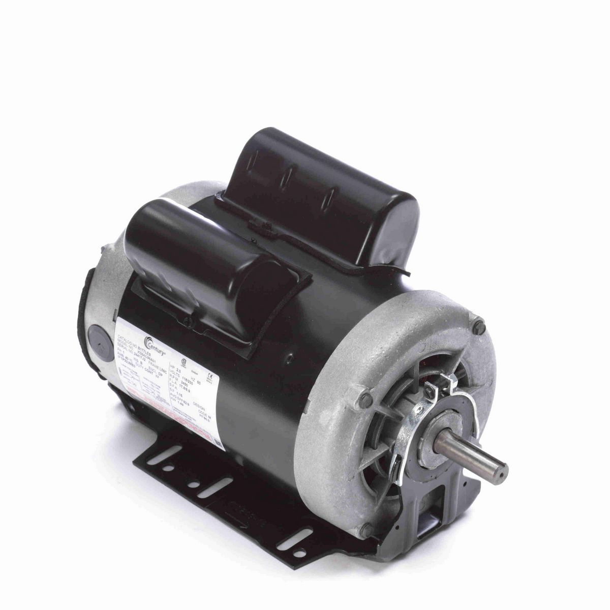 General Purpose Motor, 2.0 HP, 1 Ph, 60 Hz, 115/230 V, 3600 RPM, 56 Frame, DP - B177LES