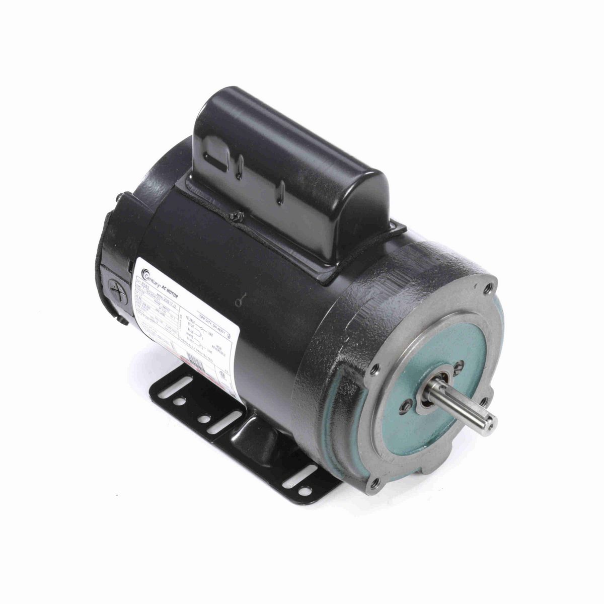 General Purpose Farm Duty Motor, 1.0 HP, 1 Ph, 60 Hz, 208-230 V, 3600 RPM, L56HCZ Frame, TENV - B583