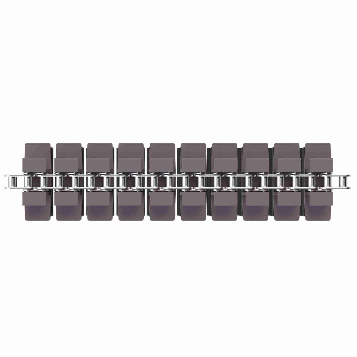 1873TAB SideGrip™ Side-flexing, Material: Brown High Performance, Width: 3.75in, Pitch: 1.5in - 81447331