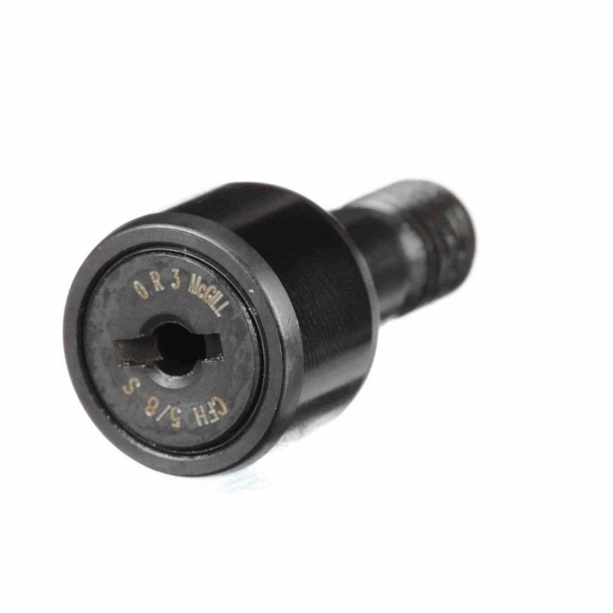 Опорный ролик с цапфой McGill Heavy Stud CAMROL CFH 5/8 S, цилиндрический, с уплотнением, со шлицем под отвёртку, дюймовый