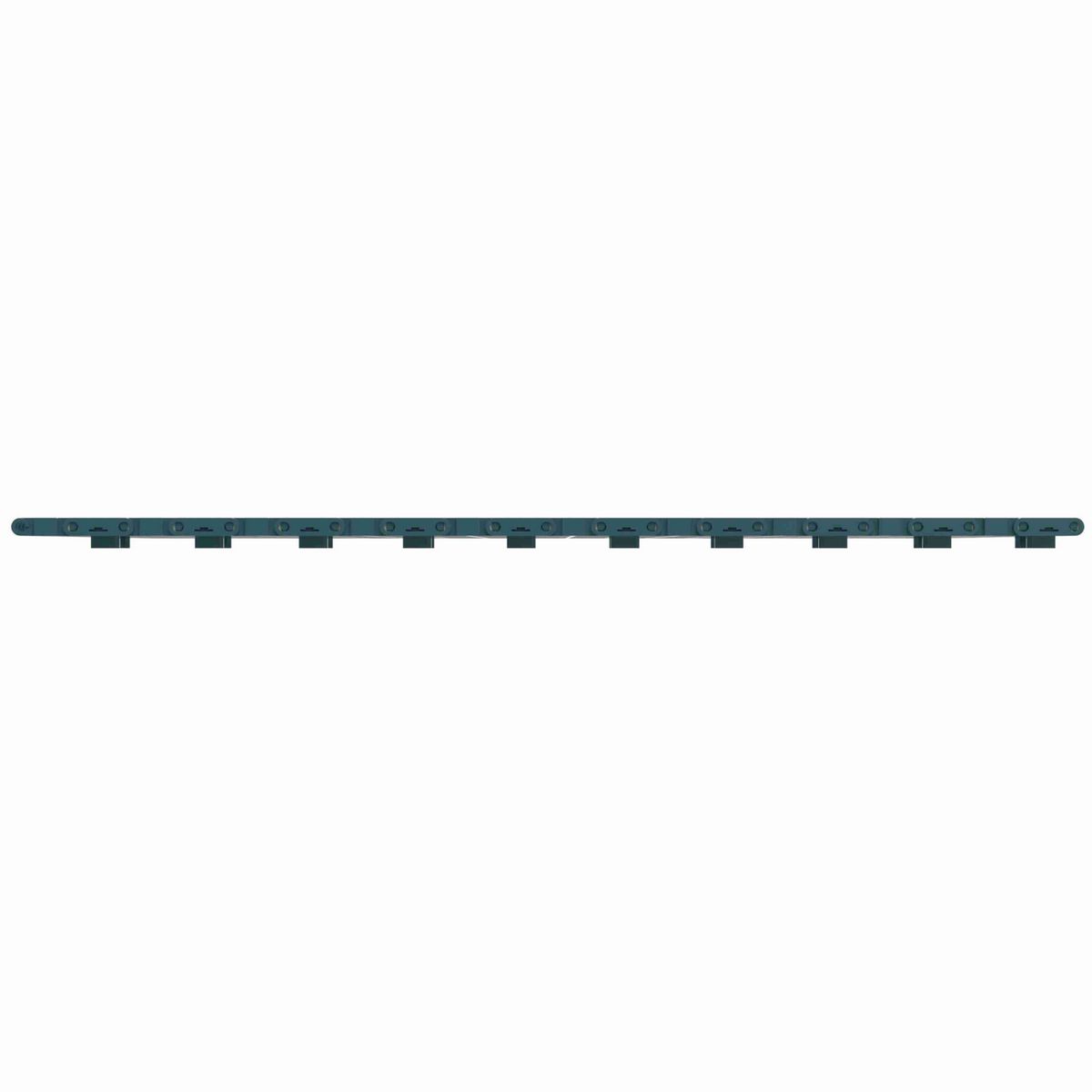 1000FG Straight Running Flush Grid, Material: Green Low Friction Acetal, Width: 510mm, Pitch: 1in - 874.43.15