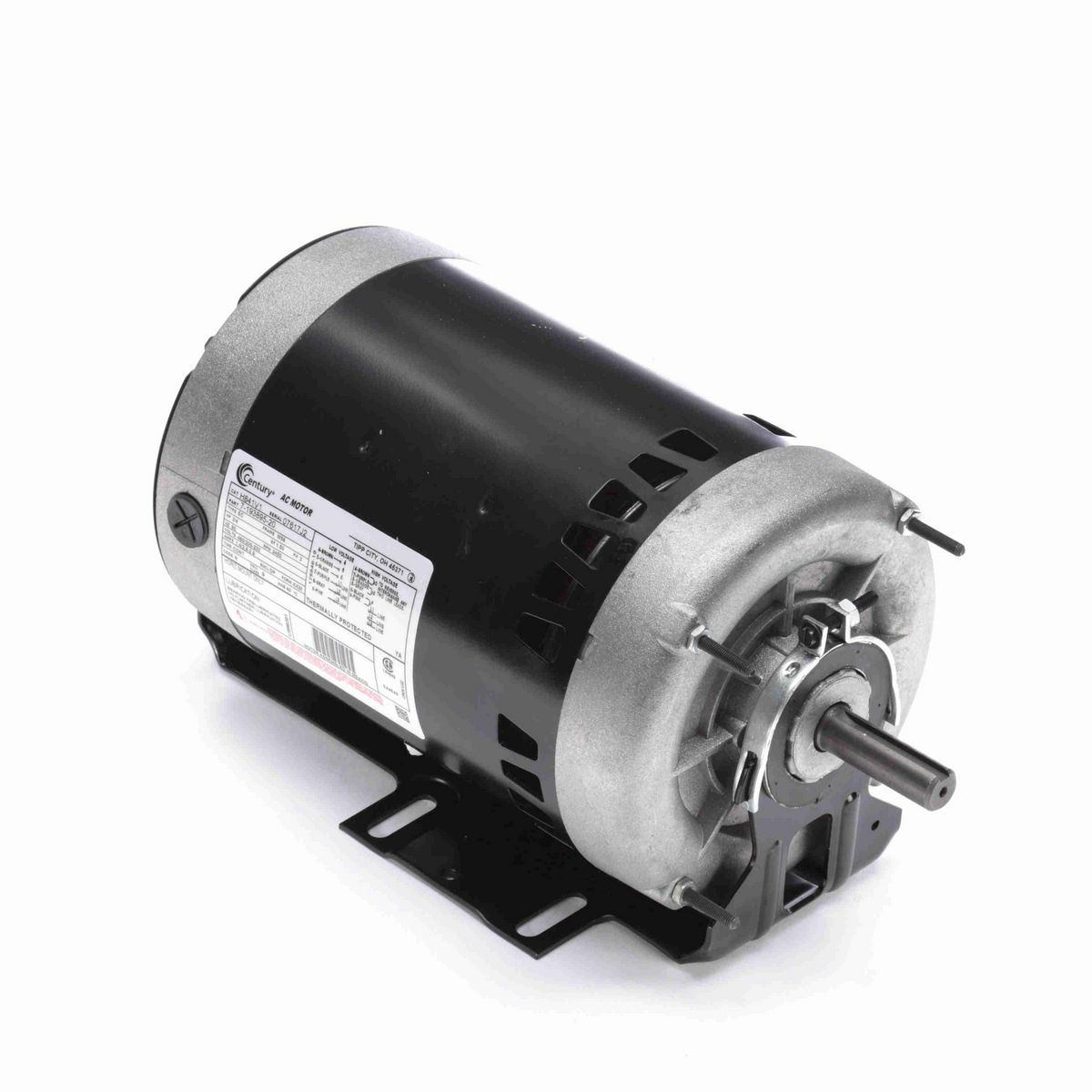 General Purpose Motor, 3/4 HP, 3 Ph, 60 Hz, 460/200-230 V, 3600 RPM, M56 Frame, DP - H841V1