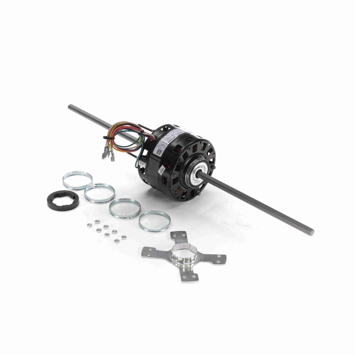 Fan Coil & Air Conditioner Motor, 1/10,1/15,1/20,1/25,1/30 HP, 1 Ph, 60 Hz, 115 V, 1050 RPM, 5 Speed, 42 Frame, OAO - DBL6409NB