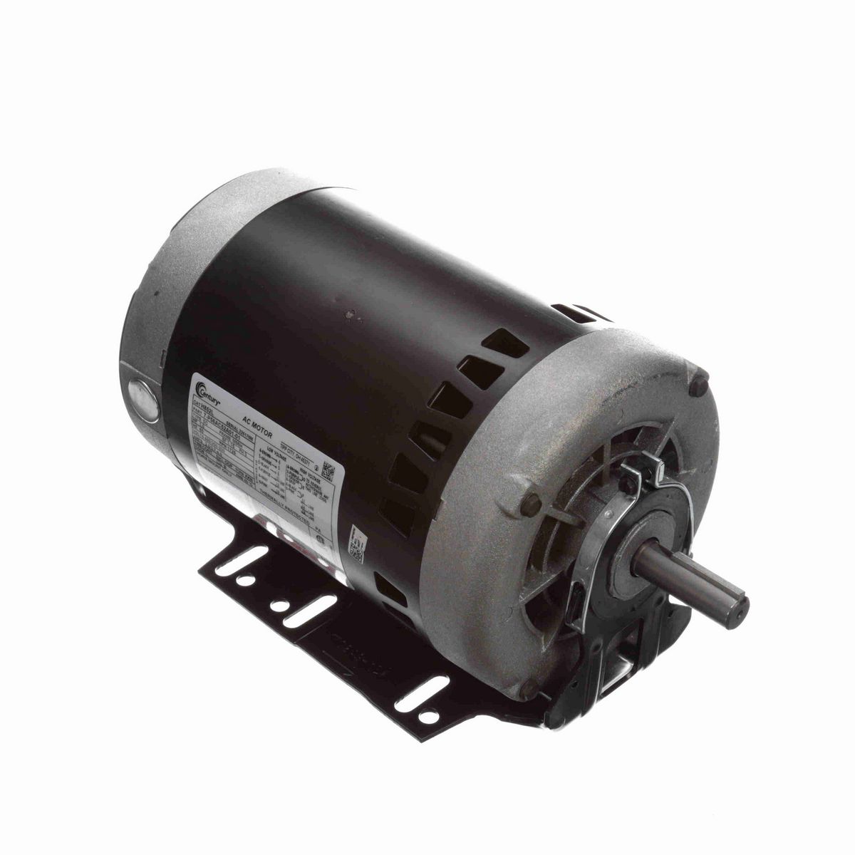 Fan and Blower Motor, 1.0 HP, 3 Ph, 60 Hz, 460/200-230 V, 1800 RPM, M56H Frame, ODP - H852L