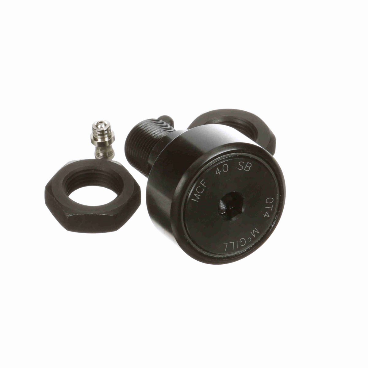 Опорный ролик с цапфой McGill CAMROL MCFE 40 SB, бочкообразный, с уплотнением, с шестигранным отверстием, метрический