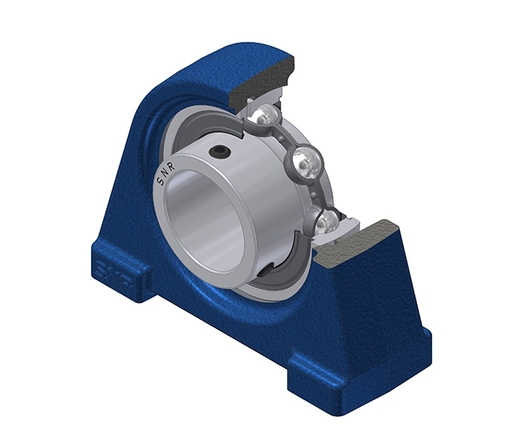 Фланцевый подшипниковый узел SNR USPAE208T04