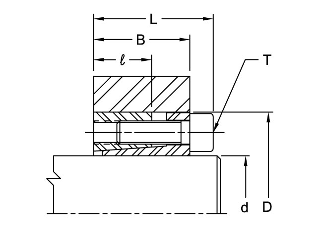 SLD 1350 Series - Inch (Imperial) Timken 69790498328