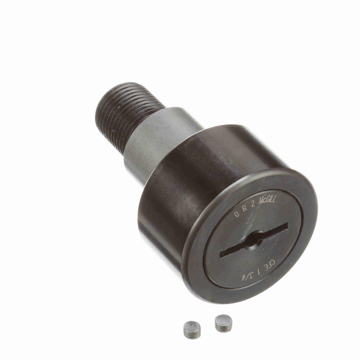 Опорный ролик с цапфой McGill CAMROL CFE 1 3/4, цилиндрический, со шлицем под отвёртку, дюймовый