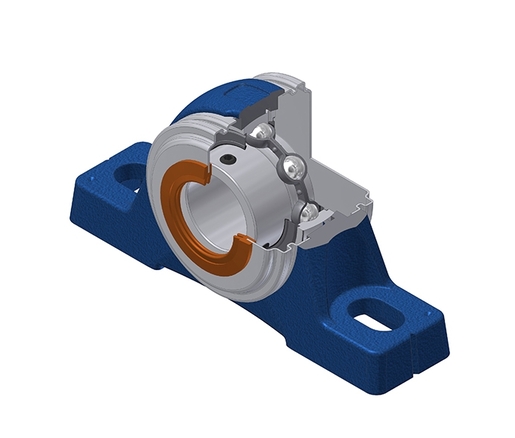 Фланцевый подшипниковый узел SNR USPE206-20CO