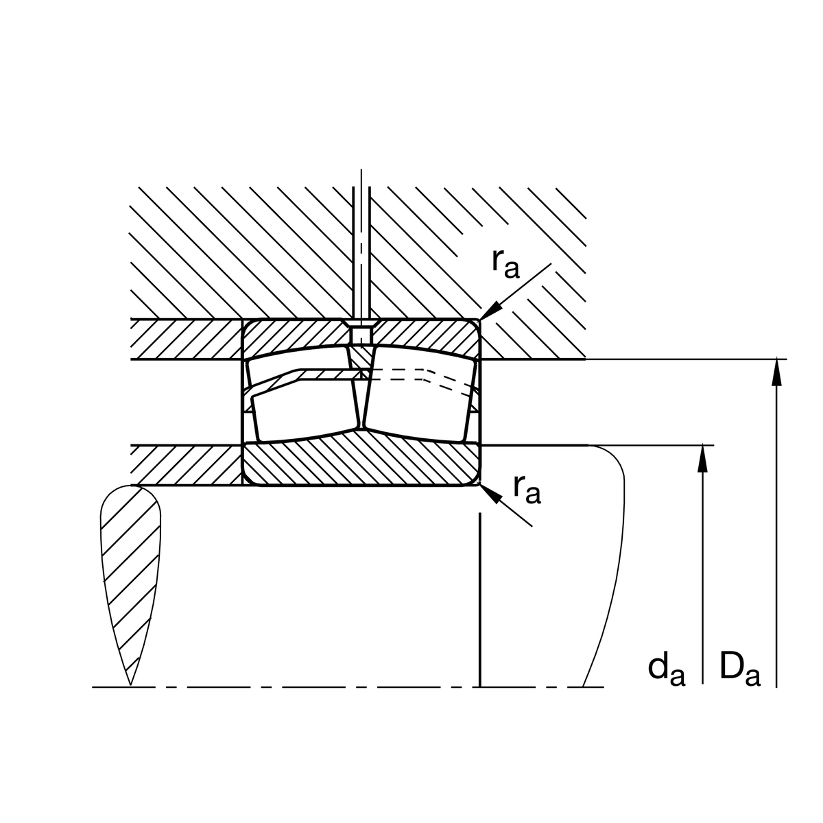Радиальный сферический роликоподшипник FAG 21319-E1-XL-TVPB (21319-E1-TVPB, 21319E1TVPB)