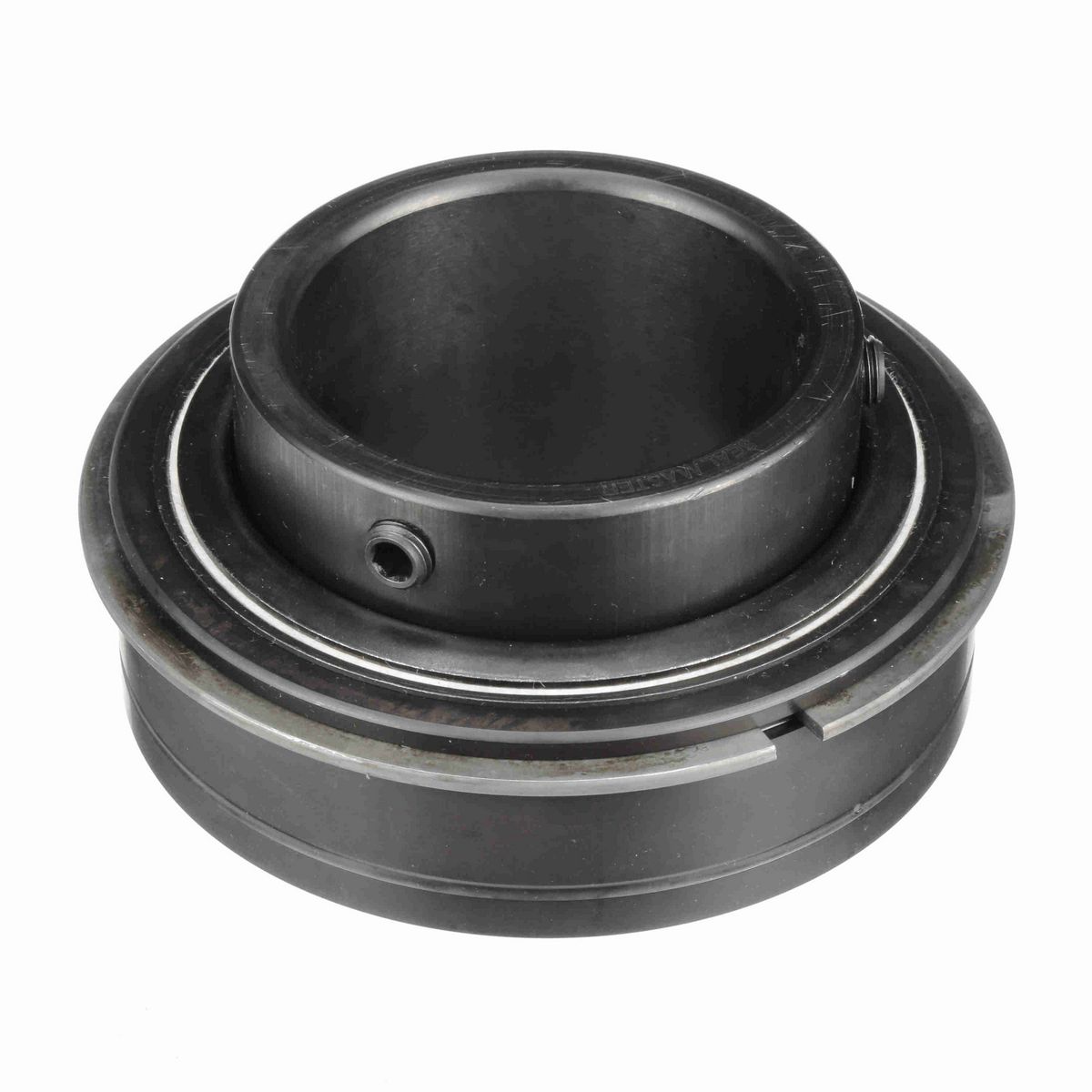 Sealmaster Mounted Insert Only Ball Bearing - 52100 Bearing Steel, Black Oxided - Setscrew Lock - ER-47
