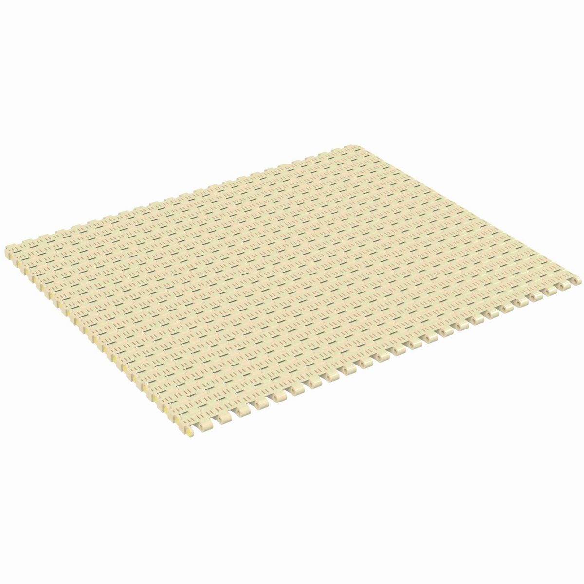 5936 Straight Running Flush Grid, Material: Beige High Temperature, Width: 24in, Pitch: 0.75in - HT5936-24