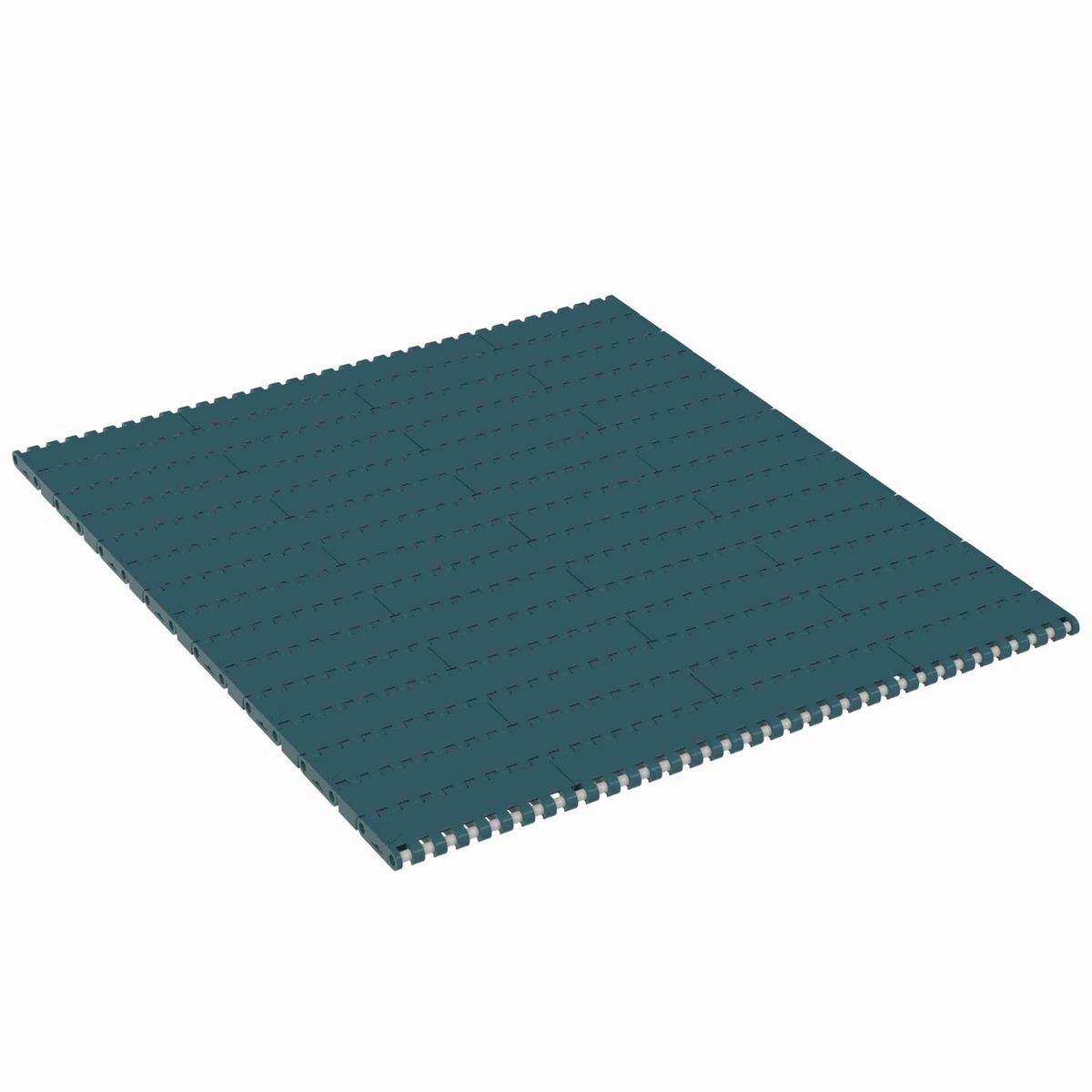 1000FT Straight Running Solid Top, Material: Green Low Friction Acetal, Width: 170mm, Pitch: 1in - 817.30.11