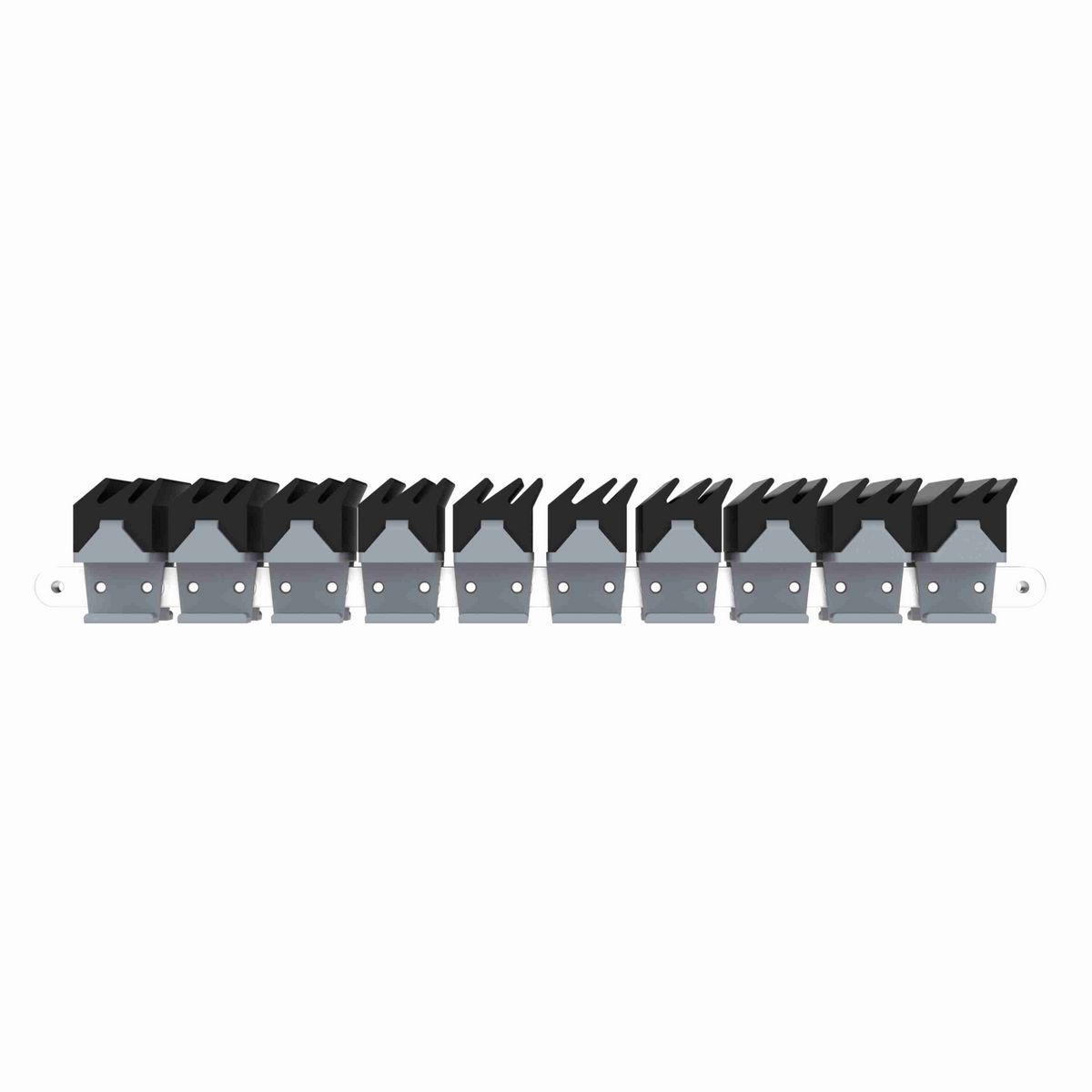 1873TAB SideGrip™ Side-flexing, Material: Silver Platinum Series, Width: 3.75in, Pitch: 1.5in - 81447361