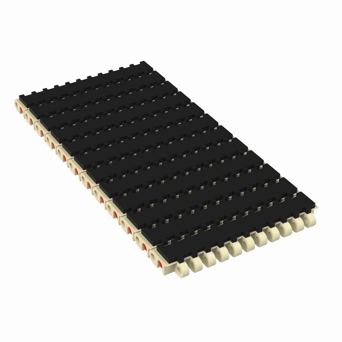 7705 SuperGrip™ Straight Running SuperGrip™, Material: Beige High Temperature, Width: 6in, Pitch: 1in - 81447672