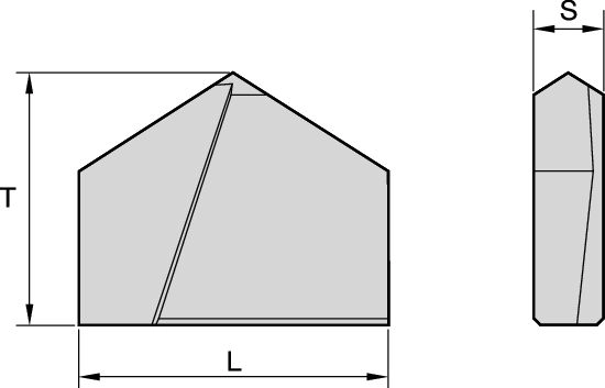 Carbide Flat and Insert Blanks Kennametal Flat Blank - Miscellaneous [2565834]