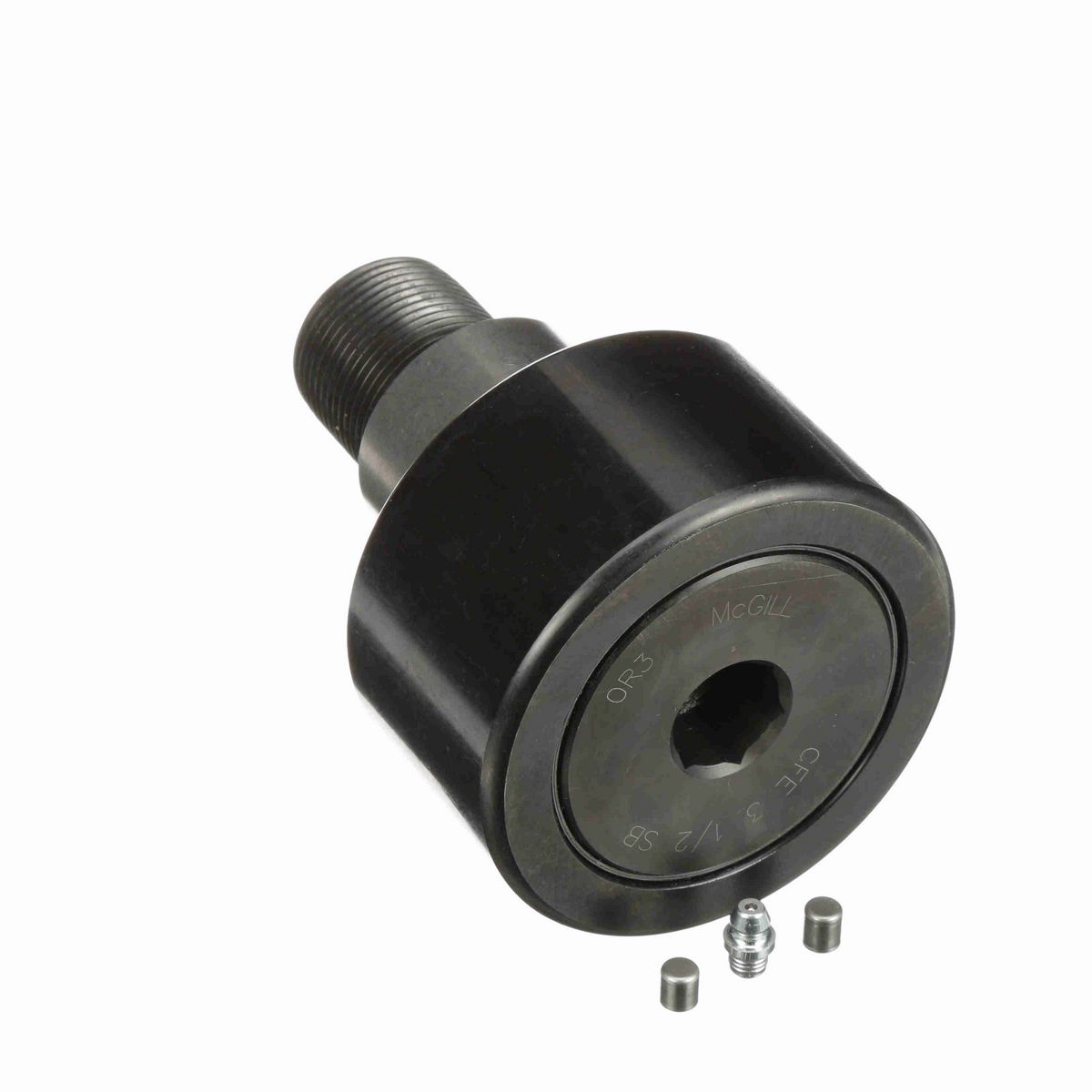 Опорный ролик с цапфой McGill CAMROL CFE 3 1/2 SB, цилиндрический, с уплотнением, с шестигранным отверстием, дюймовый